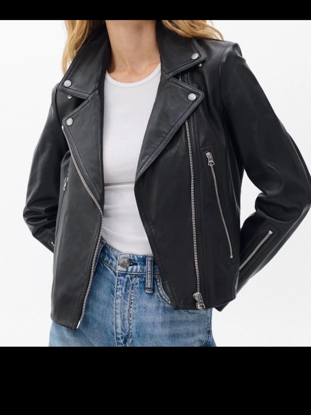 Rag & Bone Mack Moto Leather Jacket
